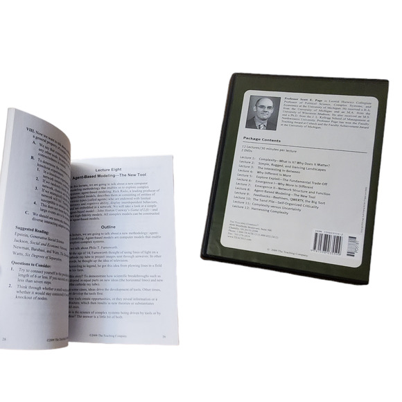 The Great Courses Understanding Complexity 2 DVD's & Course Guidebook - Picture 5 of 11